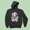 Islam Makhachev Vs Ilia Topuria Ufc Superfight Concept With Championship Belts And Faceoff Hoodie