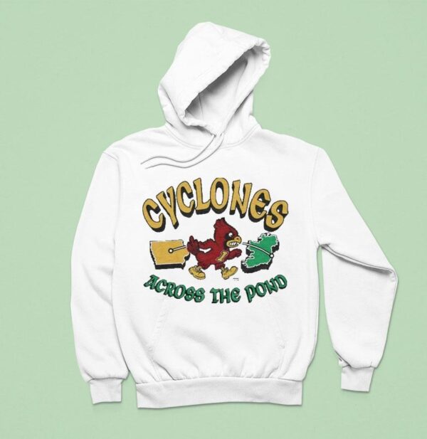 Isu Iowa State Cyclones Across The Pond Dublin Ireland Game Masco Hoodie