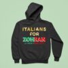 Italians For Zohran For New York City Hoodie