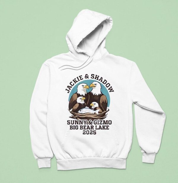 Jackie And Shadow Sunny And Gizmo Big Bear Lake Hoodie