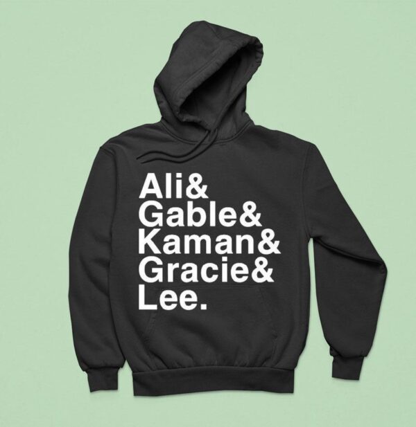 Jacob Bannon Ali Gable Kaman Gracie Lee Hoodie