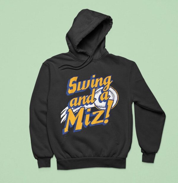 Jacob Misiorowski Swing And A Miz Milwaukee Brewers Baseball Hoodie