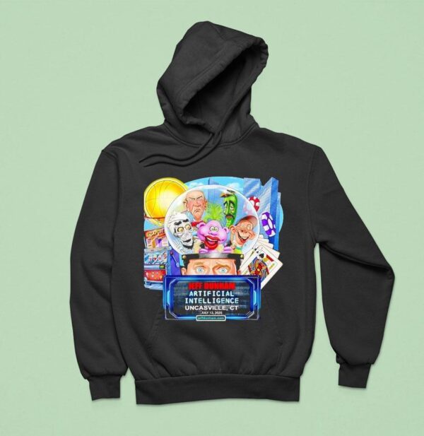 Jeff Dunham Artificial Intelligence Uncasville Ct Hoodie