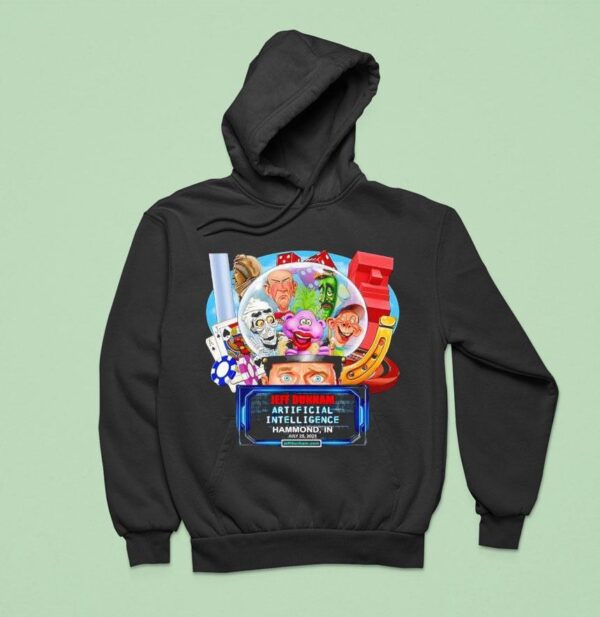 Jeff Dunham Artificial Interlligence Hammond In Hoodie