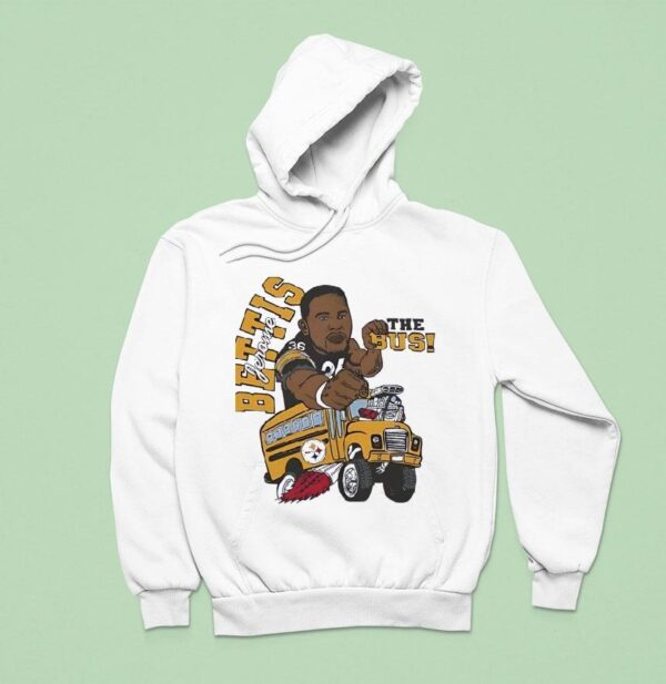 Jerome Bettis The Bus Pittsburgh Slers Football Hoodie
