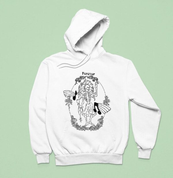 Jerry Garcia Forever Skeleton Hoodie