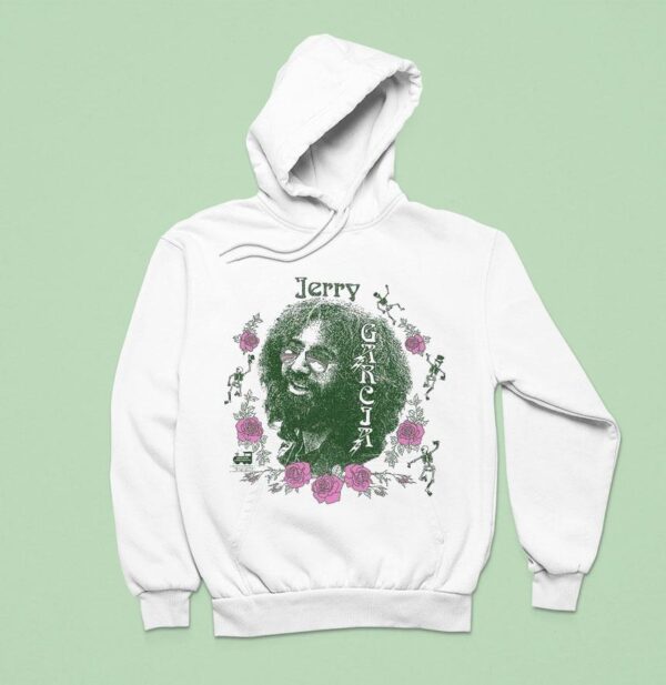 Jerry Garcia Rosebud Hoodie