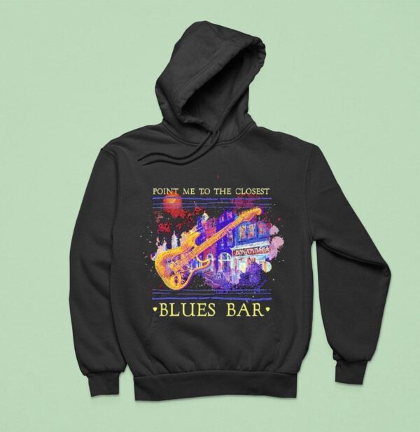 Joe Bonamassa Point Me To The Closest Blues Bar Hoodie