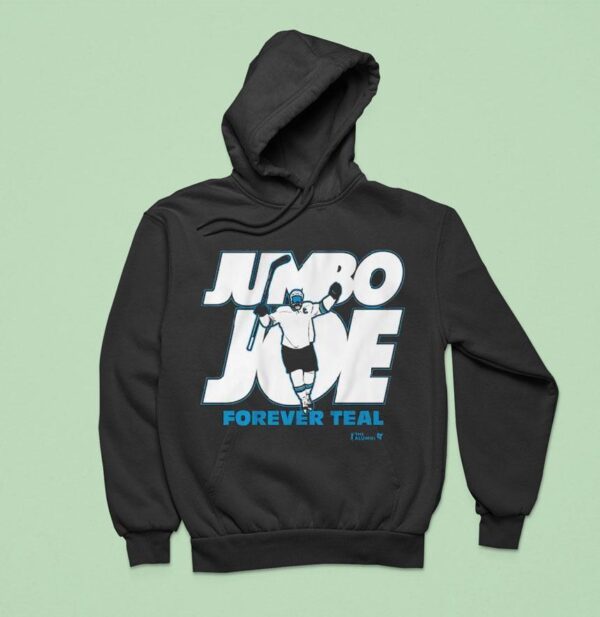 Joe Thornton Jumbo Joe Forever Teal The Alumni Hoodie