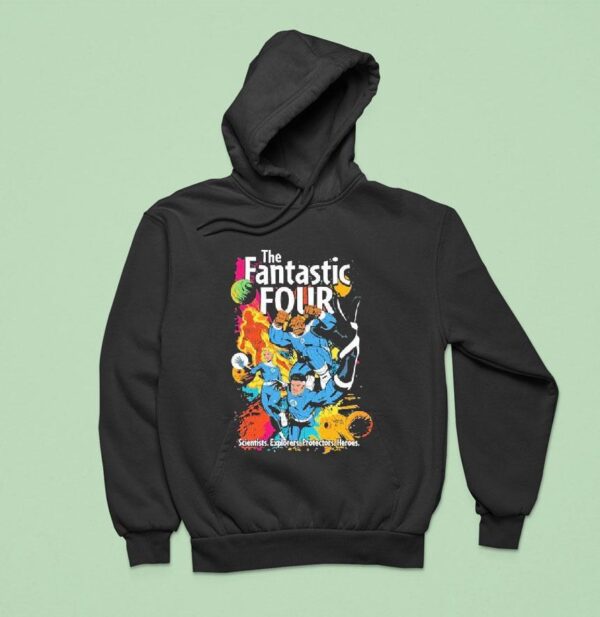 Johnny Gargano The Fantastic Four First Steps Comic Explorers Hoodie