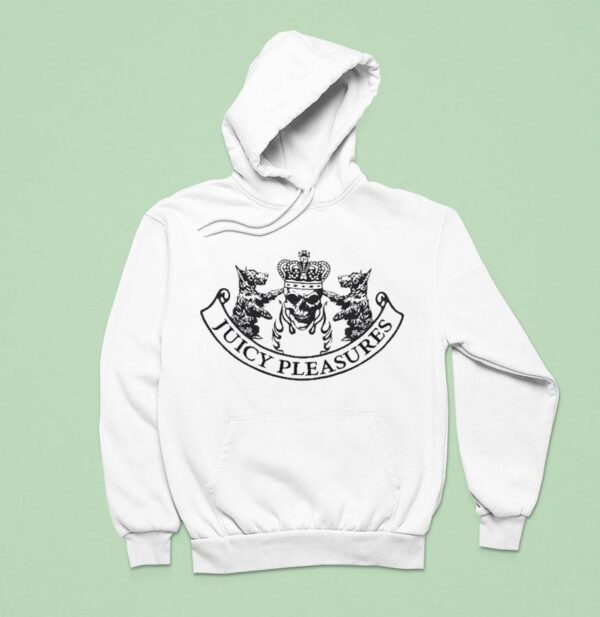 Juicy Pleasures Skull Cres Hoodie