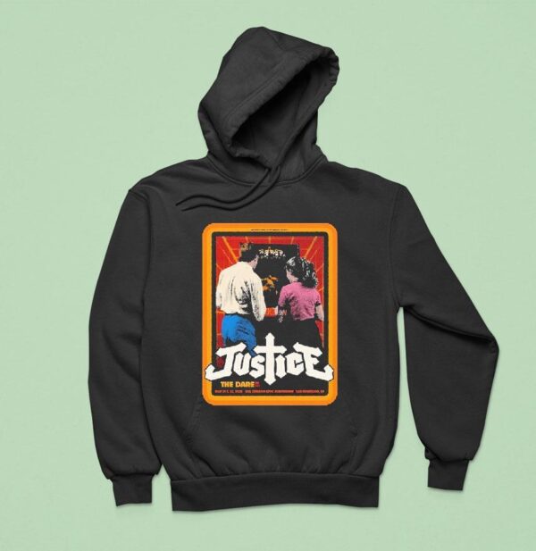 Justice The Dare Dj Set Show At The Bill Graham Civic Auditorium In San Francisco Ca On May And Hoodie