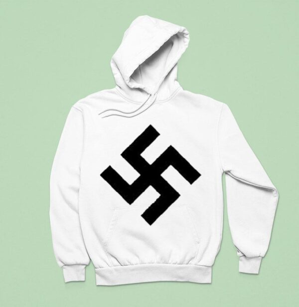 Kanye West Swastika Ye Logo Hoodie