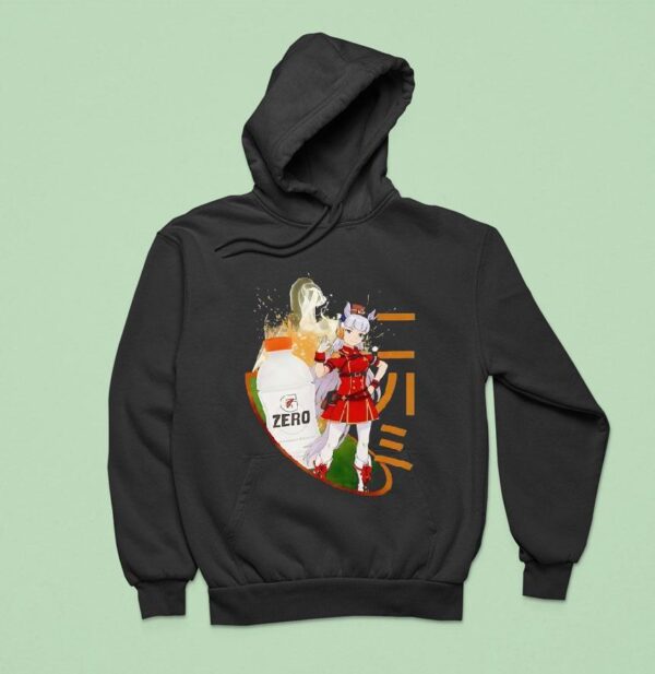 Keanu Reeves Wearing Anime Uma Musume Gatorade Zero Hoodie