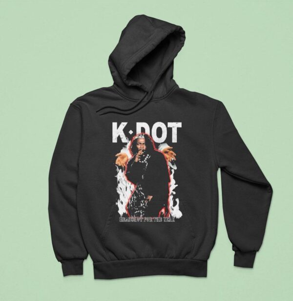 Kendrick Lamar K Dot Headshot For The Year Hoodie