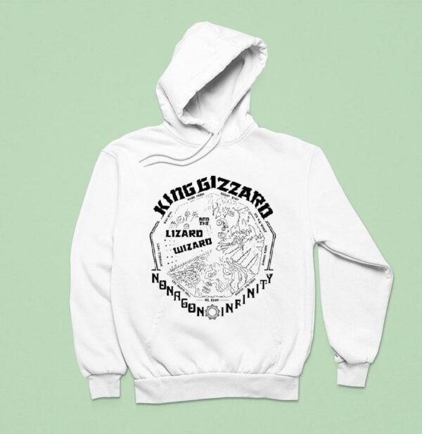 King Gizzard And The Lizard Wizard Nonagon Infinity Mono Hoodie
