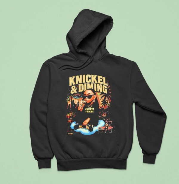 Knickel And Diming Smoking Retro Hoodie