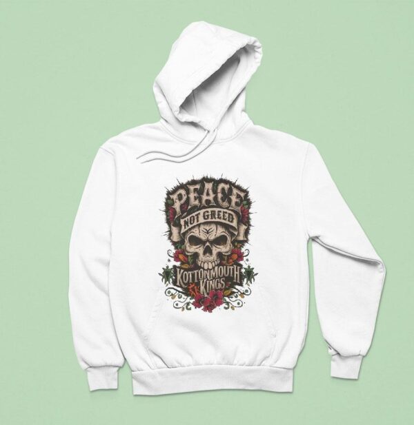 Kottonmouth Kings Peace Not Greed Skull Hoodie