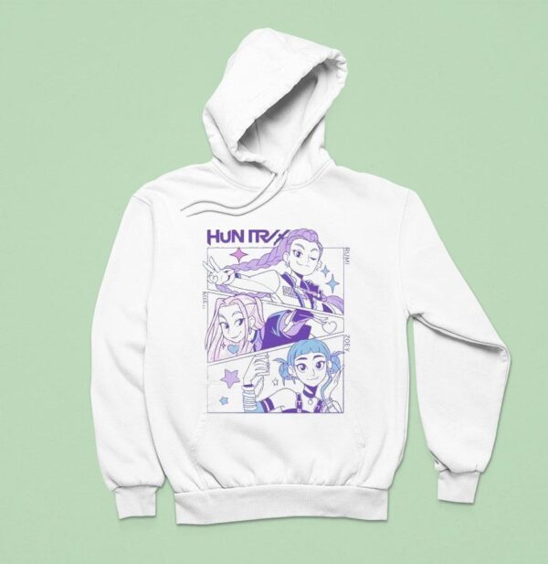 Kpop Demon Hunters Jinu Manga Anime Hoodie