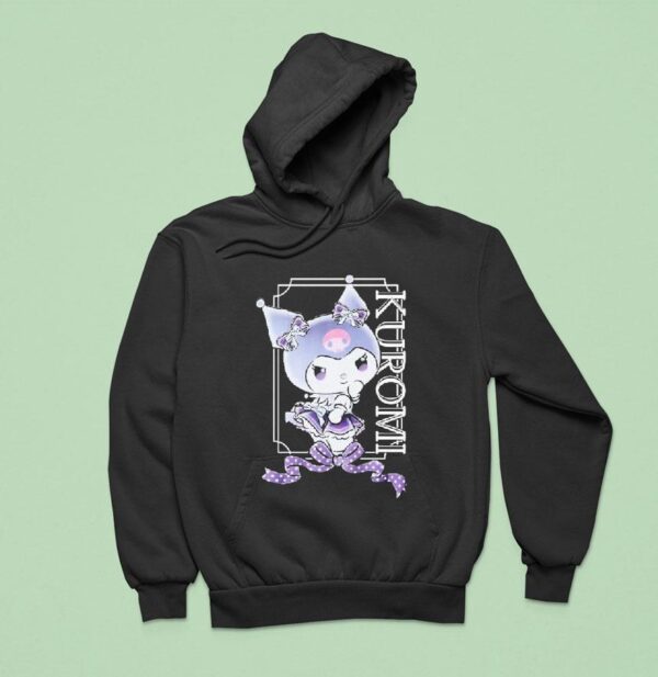 Kuromi Up Bow Hoodie