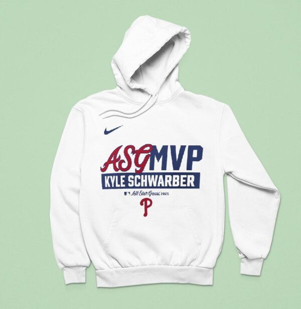 Kyle Schwarber Mlb All Star Game Mvp Philadelphia Phillies Hoodie