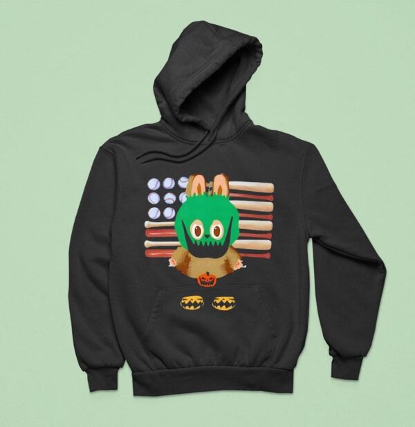 Labubu Revived Baseball Hoodie