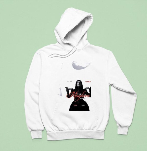 Lady Gaga The Mayhem Ball Tour Roster Hoodie
