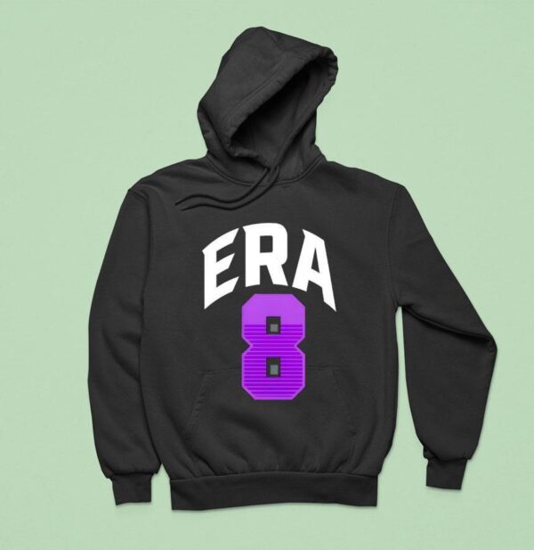 Lamar Jackson Wearing Era Logo Hoodie