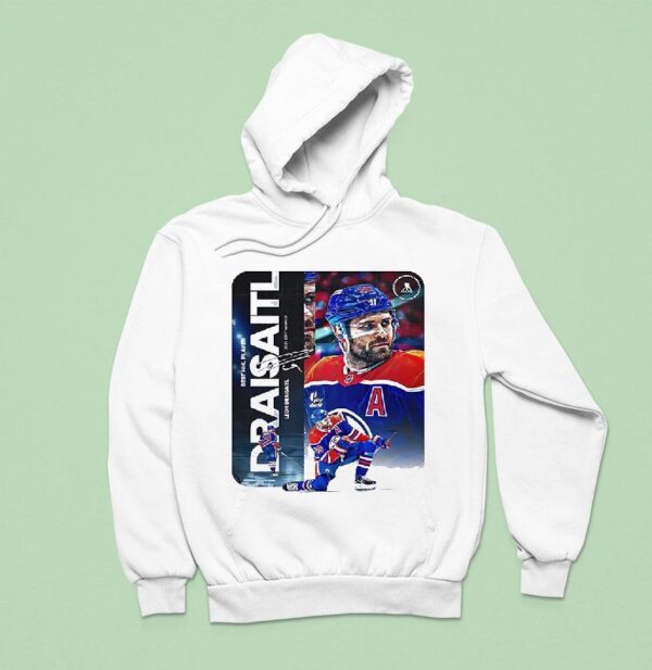Leon Draisaitl Edmonton Oilers Hockey Nhl Signature Hoodie