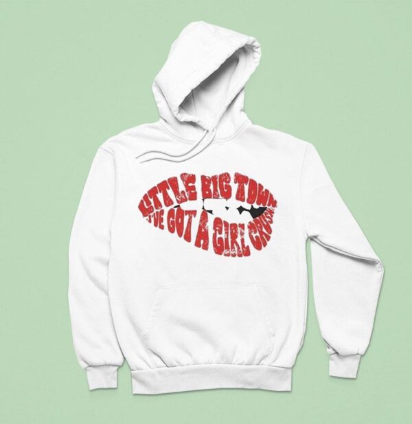 Little Big Town Girl Crush Lip Hoodie