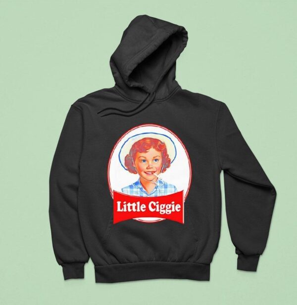Little Ciggie Smoking Debbie Parody Hoodie