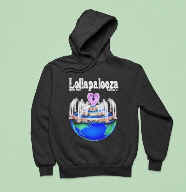 Lollapalooza In Chicago At Grant Park On July Aug Planet Lolla Hoodie