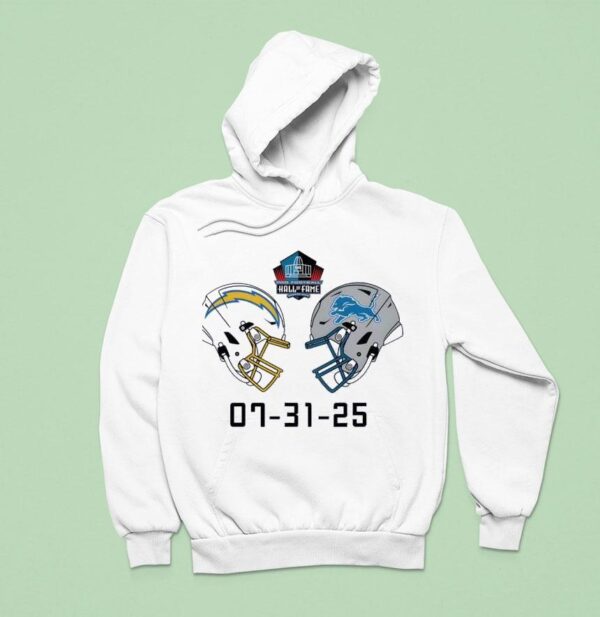 Los Angeles Chargers Vs Detroit Lions Hoodie