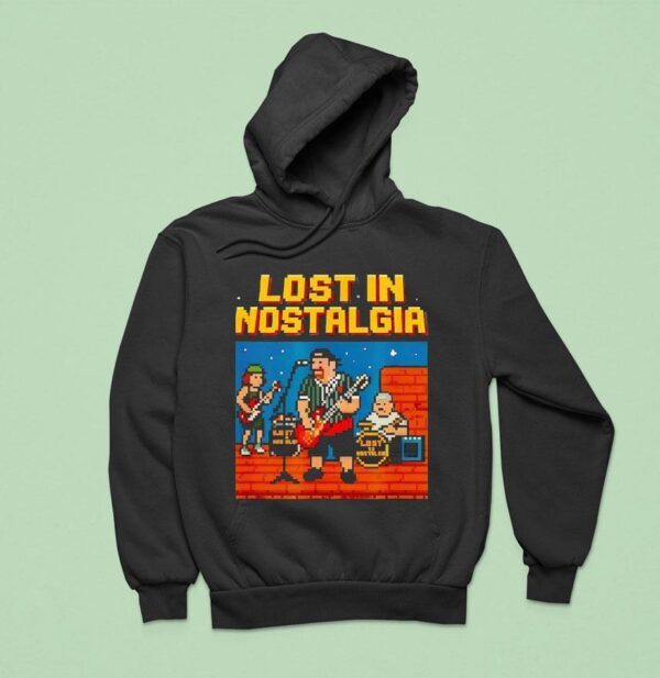 Lost In Nostalgia Bit Band Logo Hoodie