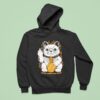 Make Your Own Luck Breaker Born Scum Cat Middle Finger Hoodie