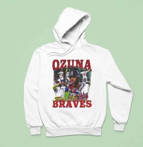Marcell Ozuna From The Braves Baseball Hoodie