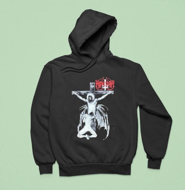 Marduk Christraping Black Metal Hoodie