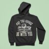 May The Course Be With You Golf Ball Hoodie