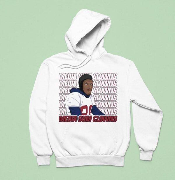 Media Sum Clowns New York Giants Football Hoodie