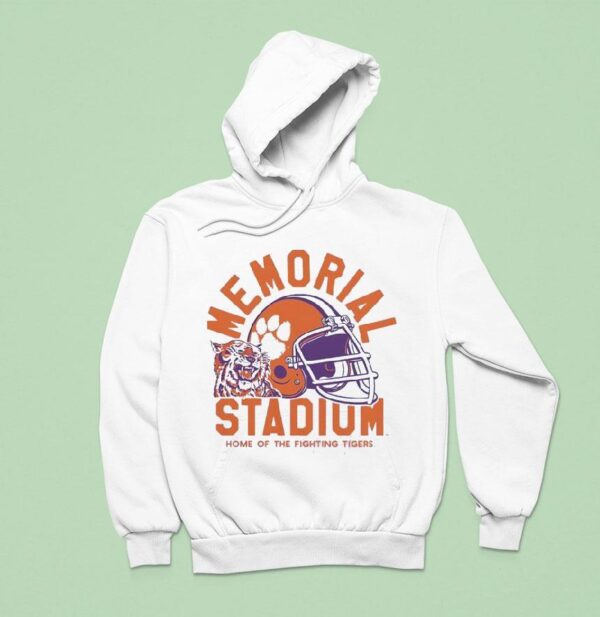 Memorial Stadium Home Of The Fighting Clemson Tigers Hoodie