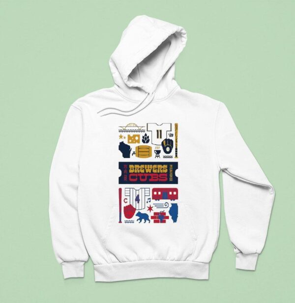 Milwaukee Brewers Vs Chicago Cubs July American Family Field Milwaukee Wi Hoodie