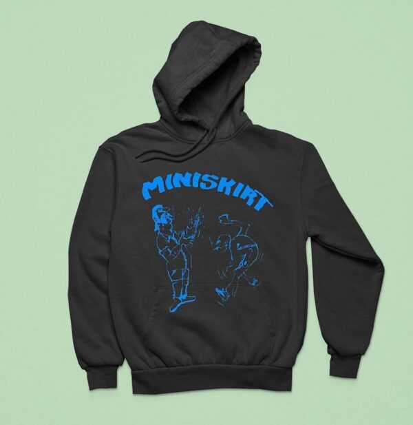 Miniskirt Encouraging Something Hoodie