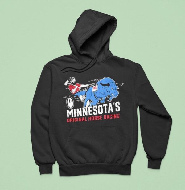 Minnesota S Original Horse Racing Buffalo Hoodie