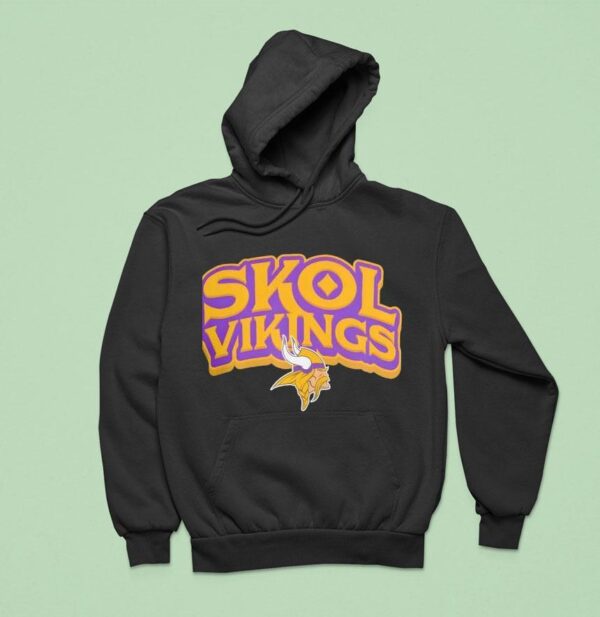 Minnesota Vikings Skol Vikings Logo Hoodie