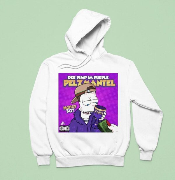 Money Boy Der Pimp Im Purple Pelz Mantel Hoodie