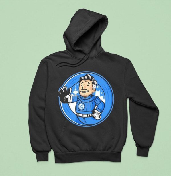 Mr Fantastic Style Of Vault Boy Hoodie