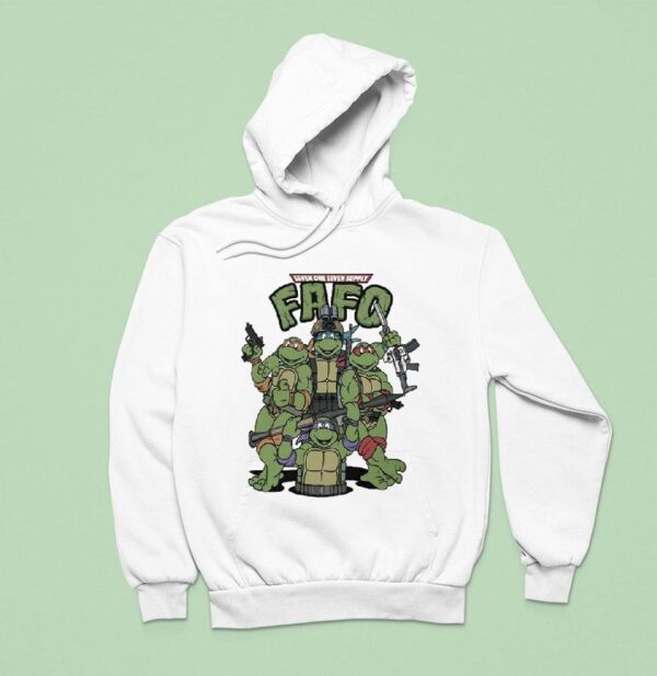 Nage Mutant Ninja Turtles Fafo Hoodie