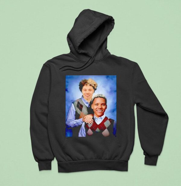 Natisha Hiedeman And Courtney Williams Step Brother Minnesota Lynx Photo Hoodie