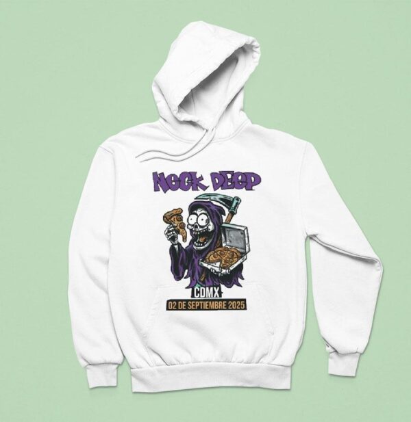 Neck Deep Cdmx Sept Auditorio Bb Mexico Hoodie