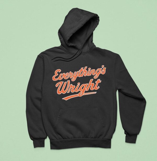 New York Mets Everything S Wrigh Hoodie